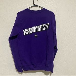 Rare Supermarket Sweep ABC sweater.